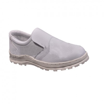 giày keep's da mặt quai xỏ hoặc xé - màu trắng - size 36